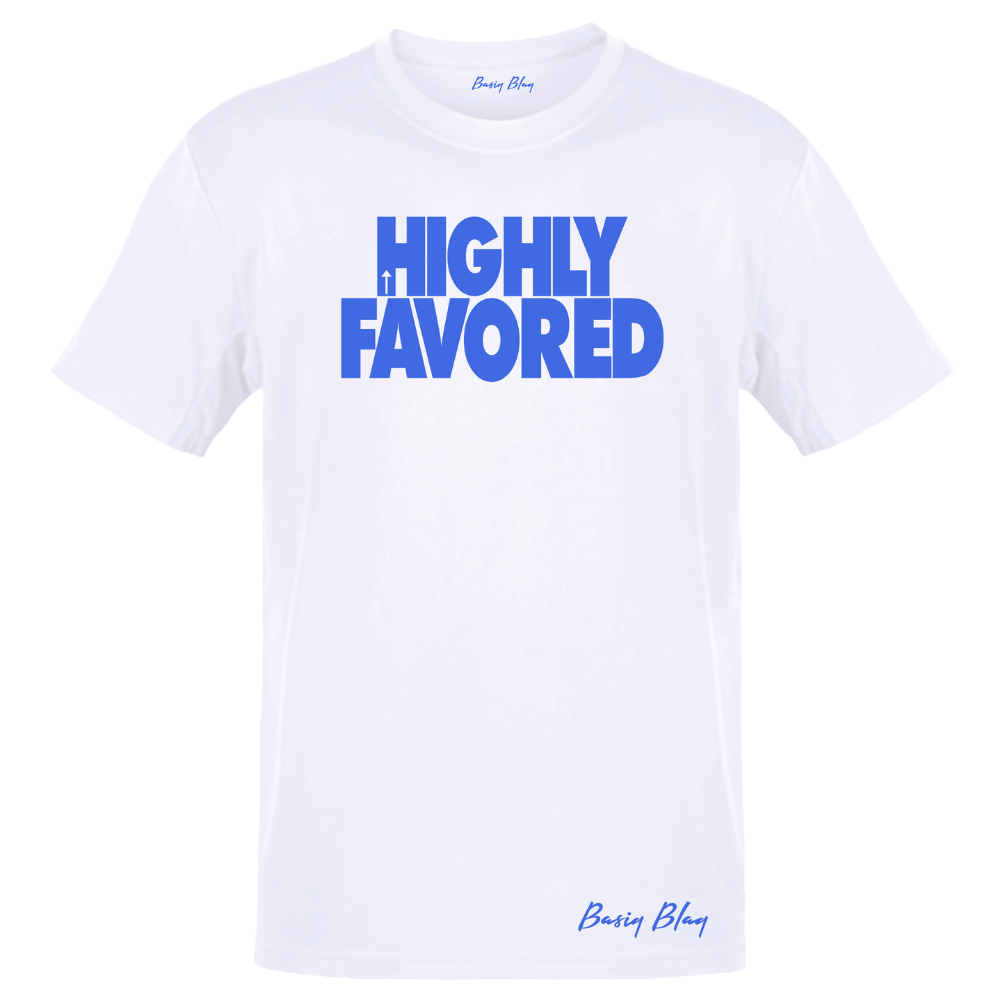 HIGHLY FAVORED UNISEX WHITE TEE