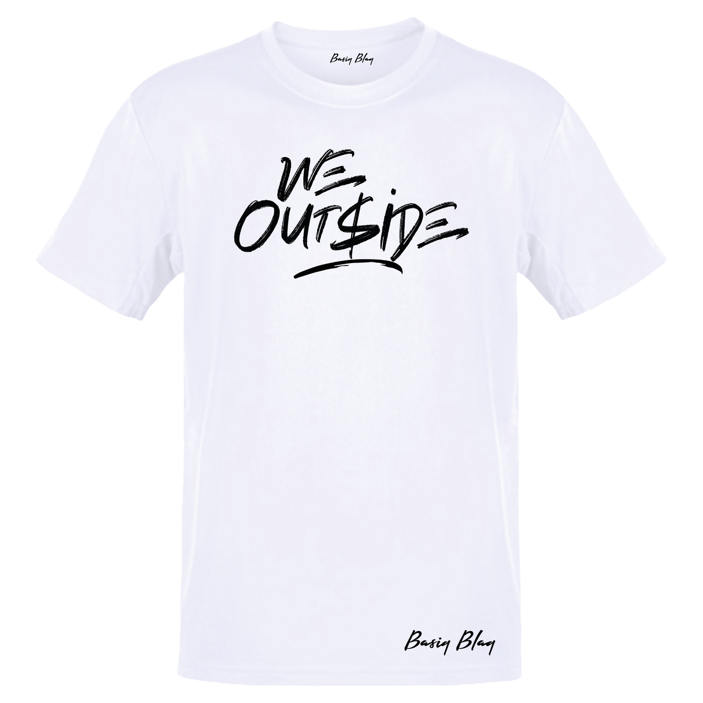 WE OUTSIDE UNISEX WHITE TEE