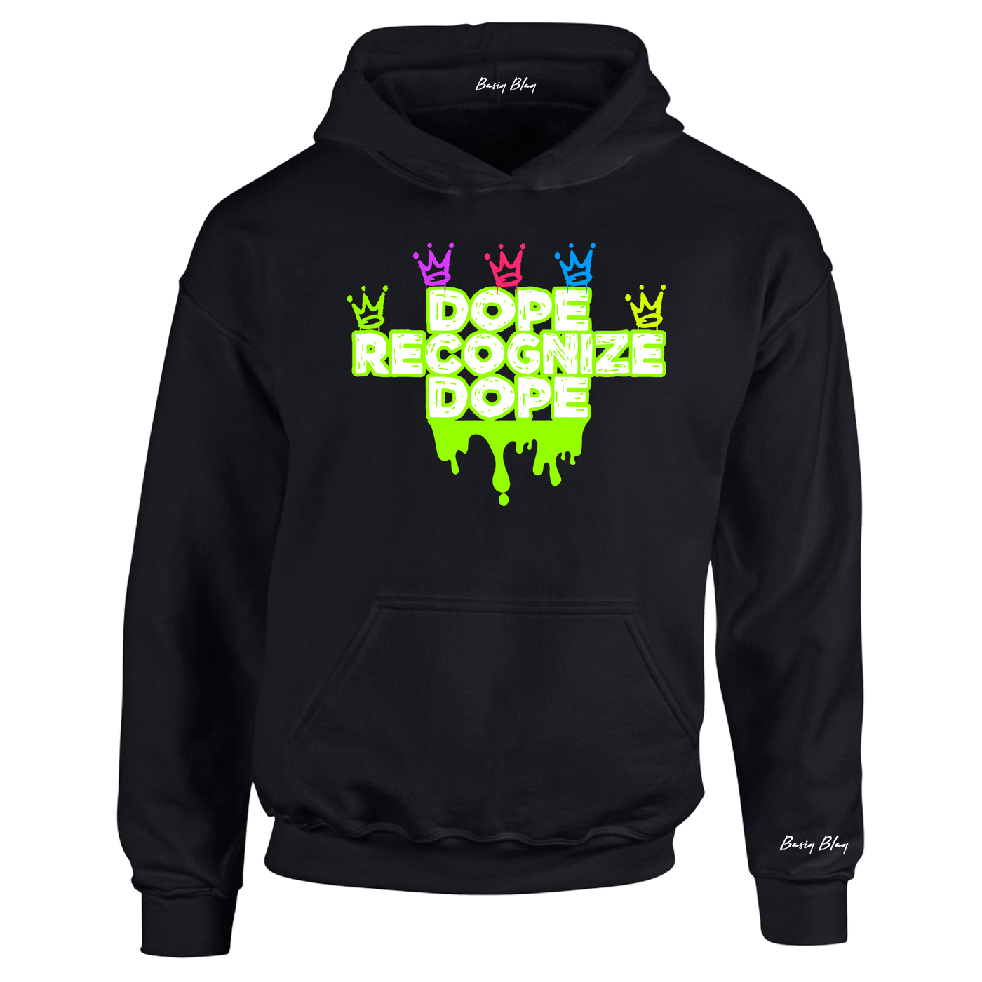 DOPE RECOGNIZE DOPE RETRO DRIP UNISEX HOODIE