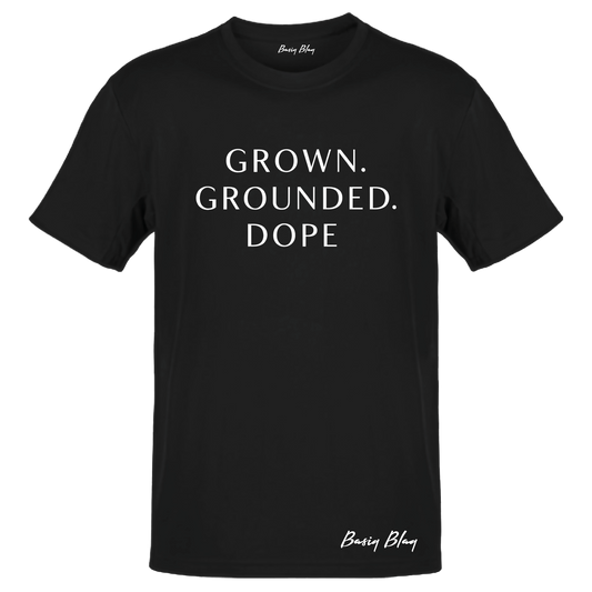 GROWN GROUNDED DOPE UNISEX TEE