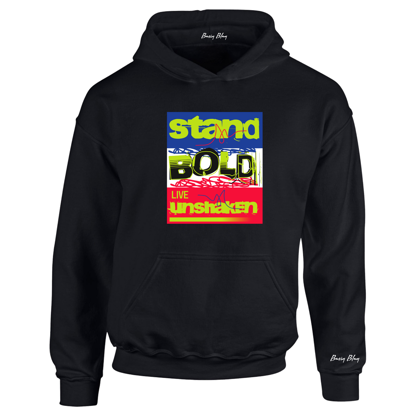 STAND BOLD UNISEX HOODIE